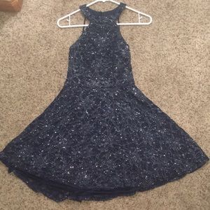 Sparkly Navy blue dress